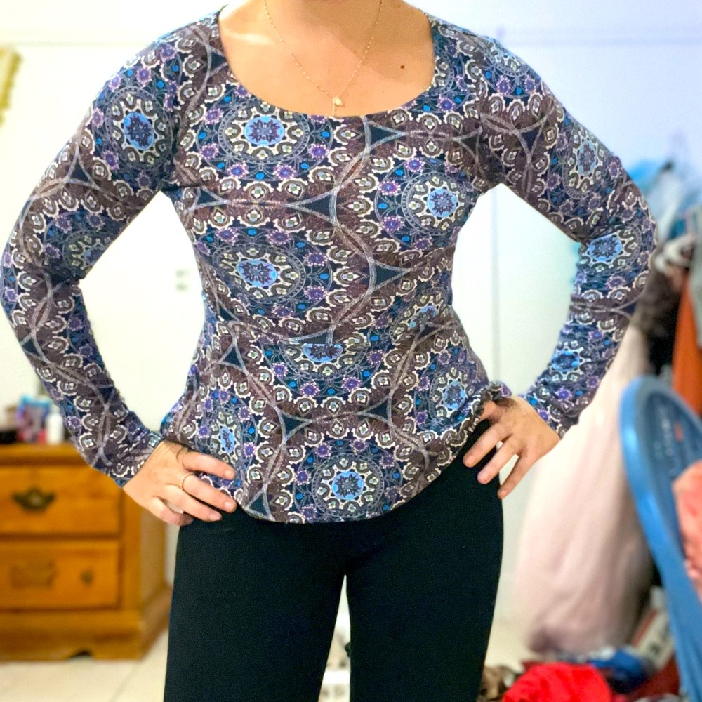 Cute print top